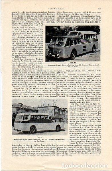 Otros art&iacute;culos de coleccionismo en papel: LAMINA V10866: Monocasco Pegaso Diesel Rosa de Oro - Varios
