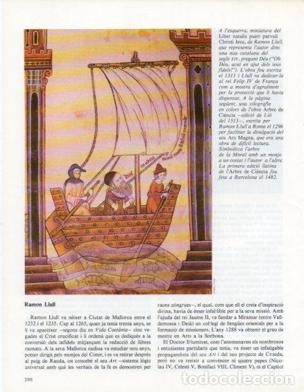 Otros art&iacute;culos de coleccionismo en papel: LAMINA V14711: Miniatura del Liber natalis pueri parvuli Christi Jesu de Ramon Llull - Varios
