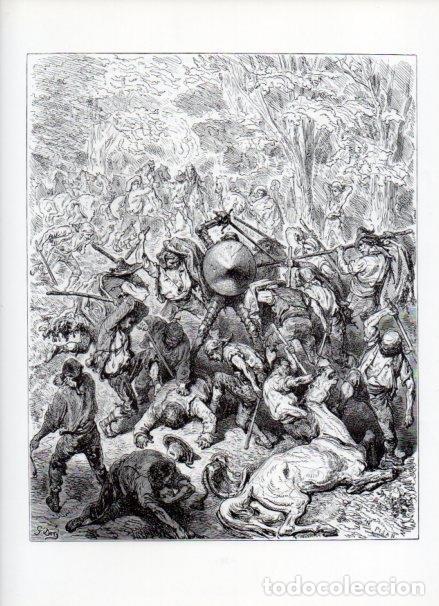 Otros art&iacute;culos de coleccionismo en papel: LAMINA V15894: Don Quijote de la Mancha. Ilustracion de Gustavo Dore. Modelo 010