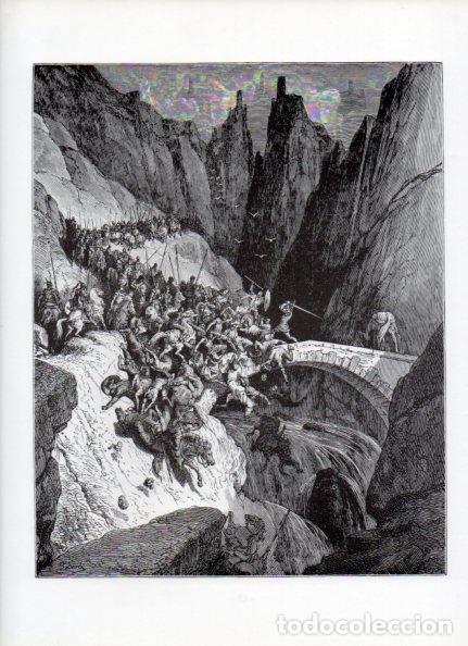 Otros art&iacute;culos de coleccionismo en papel: LAMINA V15910: Don Quijote de la Mancha. Ilustracion de Gustavo Dore. Modelo 026