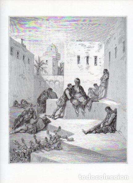 Otros art&iacute;culos de coleccionismo en papel: LAMINA V15913: Don Quijote de la Mancha. Ilustracion de Gustavo Dore. Modelo 029