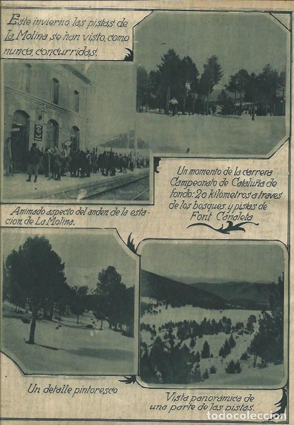 Otros art&iacute;culos de coleccionismo en papel: LAMINA 31557: Pista de esqui de La Molina - Varios