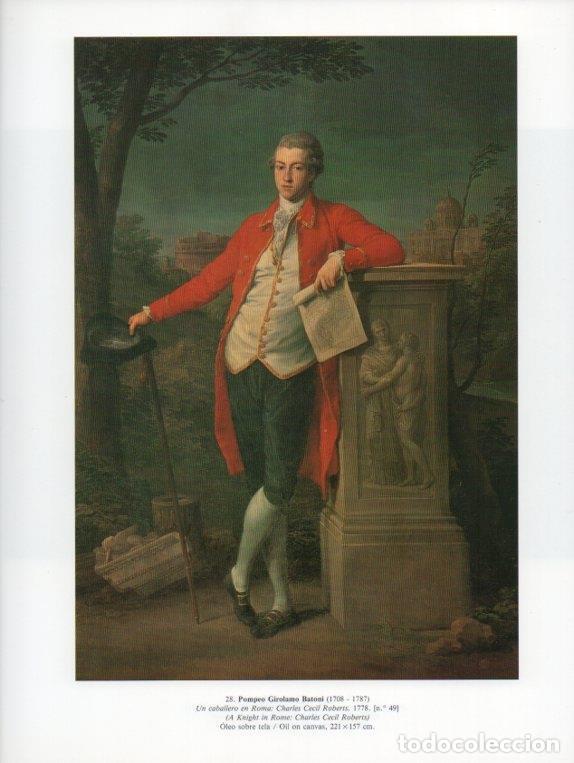 Sammelleidenschaft Andere Papierartikel: LAMINA V15846: Un caballero en Roma Charles Cecil Roberts por P. Girolamo Batoni - Varios
