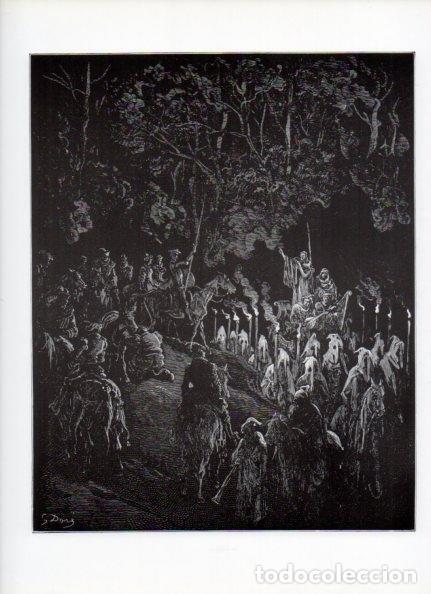 Otros art&iacute;culos de coleccionismo en papel: LAMINA V15952: Don Quijote de la Mancha. Ilustracion de Gustavo Dore. Modelo 068