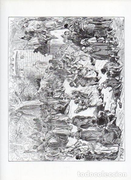 Otros art&iacute;culos de coleccionismo en papel: LAMINA V15937: Don Quijote de la Mancha. Ilustracion de Gustavo Dore. Modelo 053