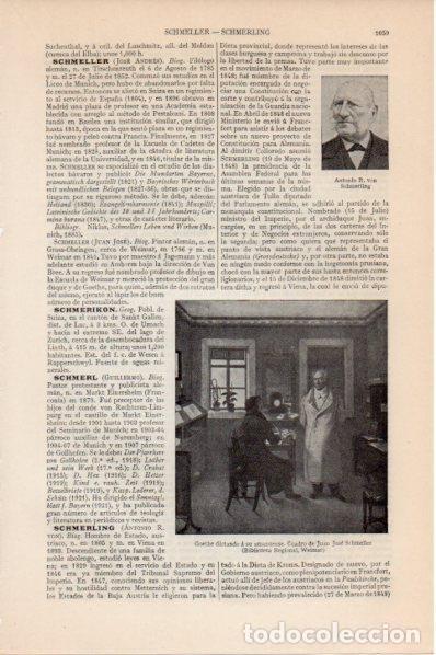 Otros art&iacute;culos de coleccionismo en papel: LAMINA V11593: Goethe dictando a su amanuense, por Schmeller - Varios