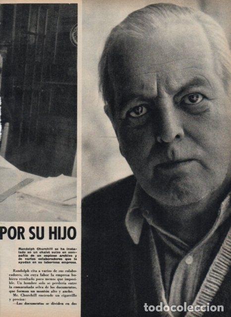 Otros art&iacute;culos de coleccionismo en papel: LAMINA V16960: Randolp Churchill - VVAA