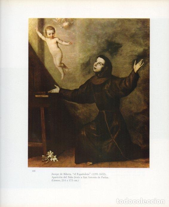 Otros art&iacute;culos de coleccionismo en papel: LAMINA V17750: Aparicion del Ni&ntilde;o Jesus a San Antonio de Padua por el Espa&ntilde;oleto - Varios
