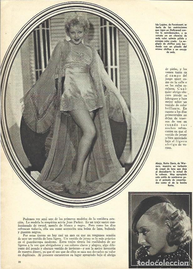 Otros art&iacute;culos de coleccionismo en papel: LAMINA 31723: Ida Lupino y Bette Davis - VVAA