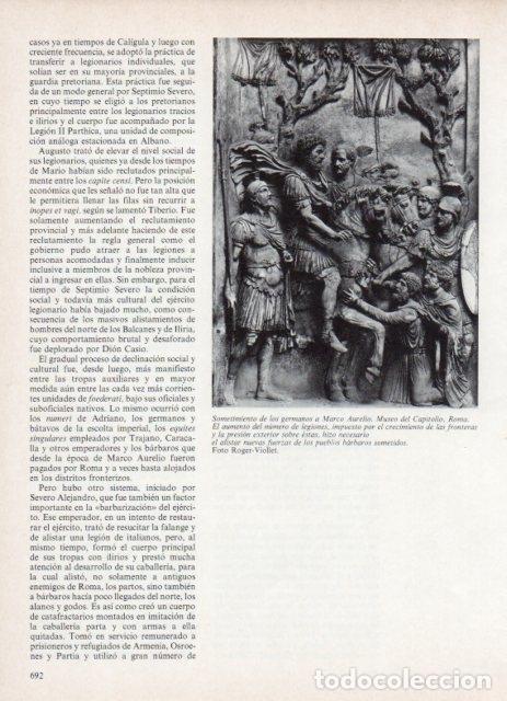 Otros art&iacute;culos de coleccionismo en papel: LAMINA V18741: Sometimiento de los germanos a Marco Aurelio - Varios