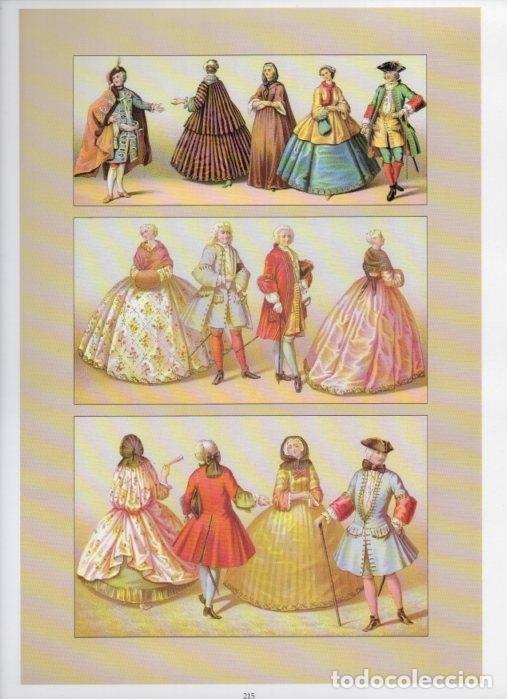 Altri oggetti di carta: LAMINA V18412: France. The early 18th century. Austerity to extravagance - Albert Racinet