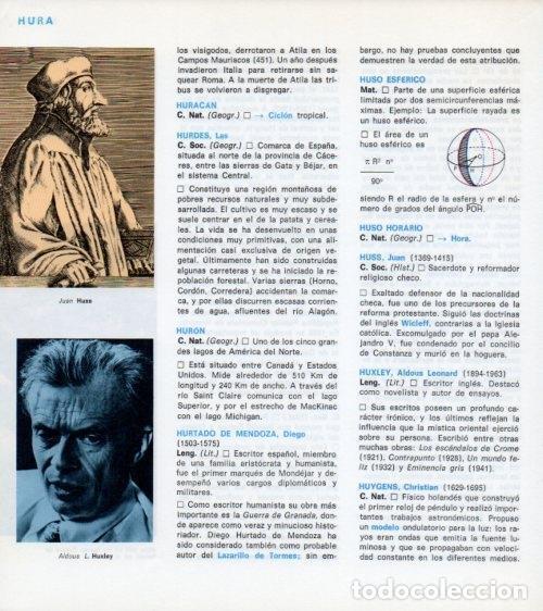 Otros art&iacute;culos de coleccionismo en papel: LAMINA V13941: Juan Huss y Aldous L. Huxley - Varios