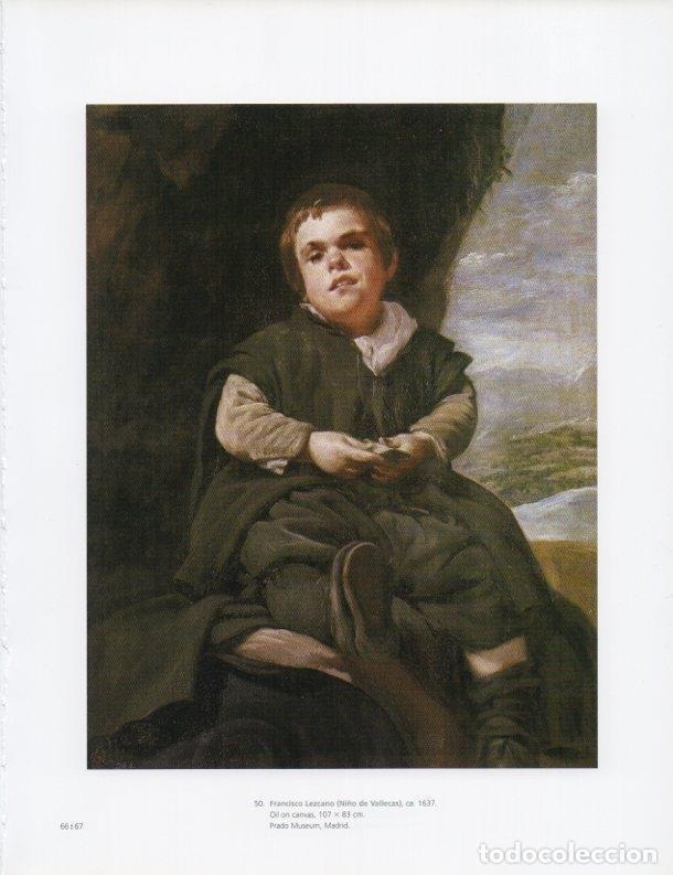 Otros art&iacute;culos de coleccionismo en papel: LAMINA V18925: Velazquez. Francisco Lezcano, Ni&ntilde;o de Vallecas 1637 - Santiago Alcolea i Gil
