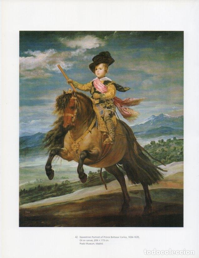 Otros art&iacute;culos de coleccionismo en papel: LAMINA V18920: Velazquez. Equestrian Portrait of Prince Baltasar Carlos 1634-1635 - Santiago Alcolea