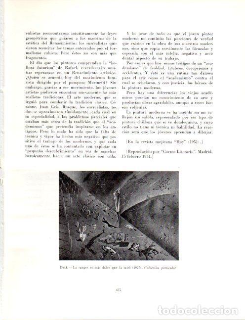 Otros art&iacute;culos de coleccionismo en papel: LAMINA V19169: La sangre es mas dulce que la miel por Dali - Robert Goldwater