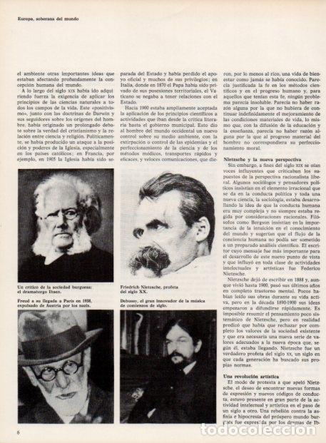 Otros art&iacute;culos de coleccionismo en papel: LAMINA V14369: Ibsen, Nietzsche, Freud y Debussy - Varios