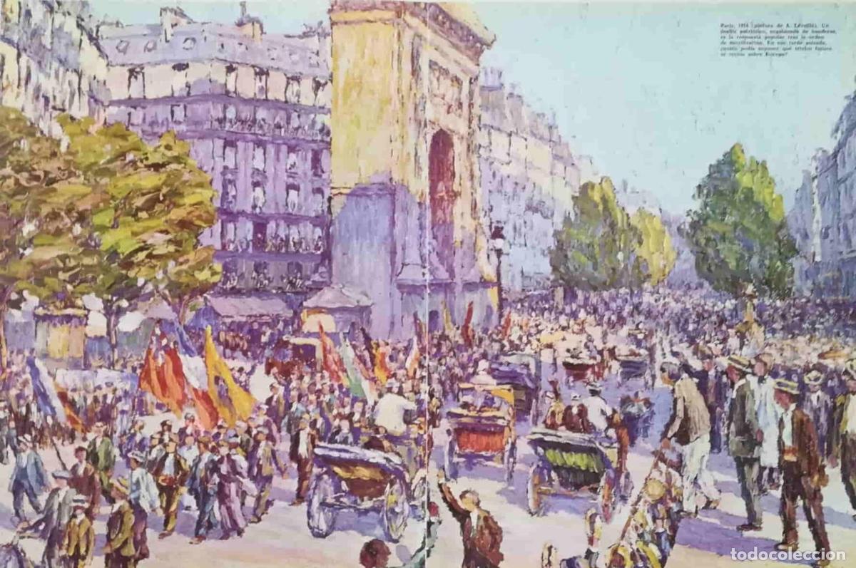 Sammelleidenschaft Andere Papierartikel: LAMINA V14578: Paris 1914, por A. Leveille - Varios