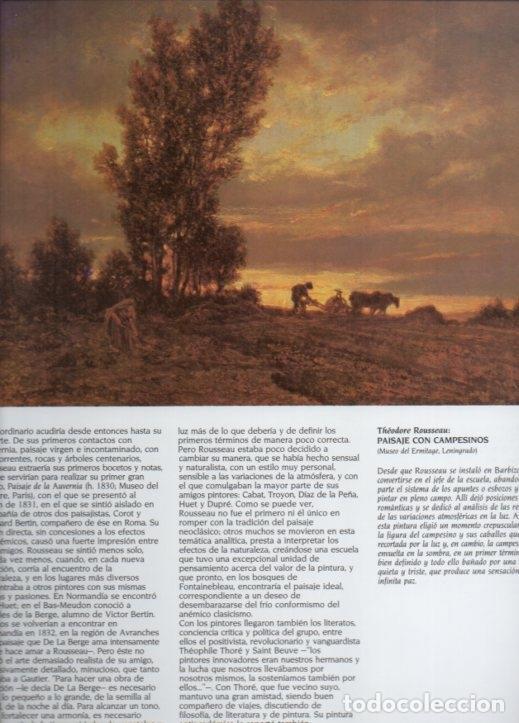 Otros art&iacute;culos de coleccionismo en papel: LAMINA V20555: Paisaje con campesinos por Theodore Rousseau - Varios