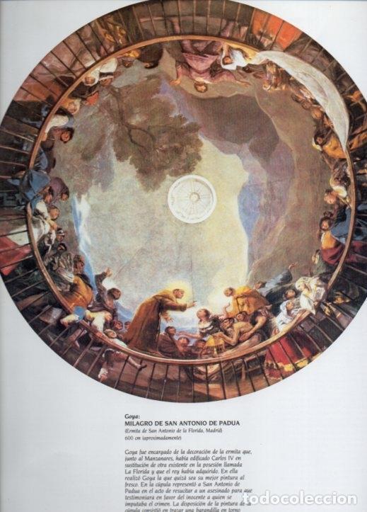 Otros art&iacute;culos de coleccionismo en papel: LAMINA V20529: Milagro de San Antonio de Padua por Goya - Varios