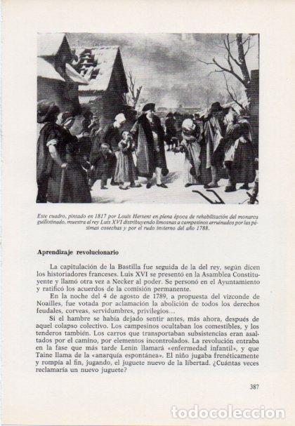 Otros art&iacute;culos de coleccionismo en papel: LAMINA V15502: Luis XVI por Louis Hersent - Varios