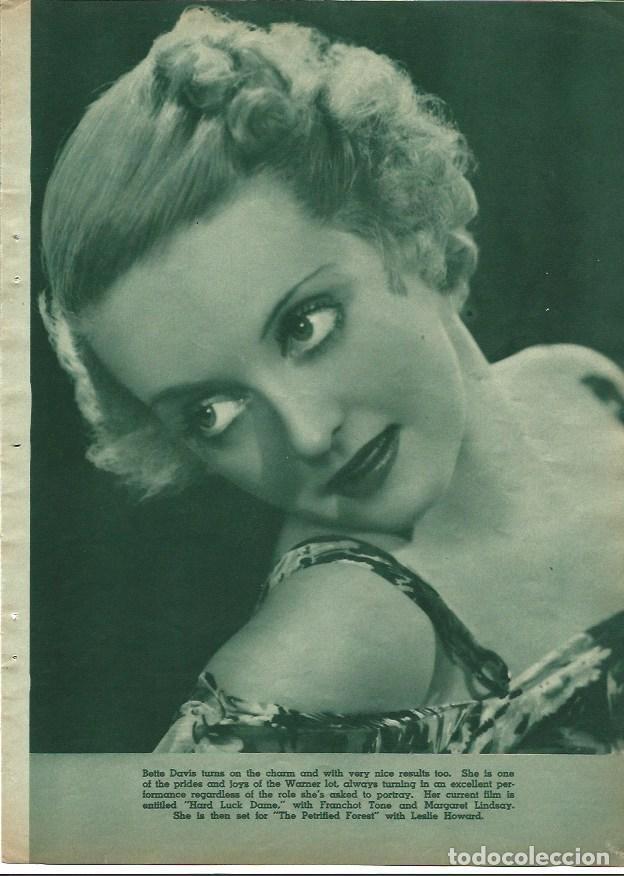Otros art&iacute;culos de coleccionismo en papel: LAMINA 32122: Bette Davis - VVAA