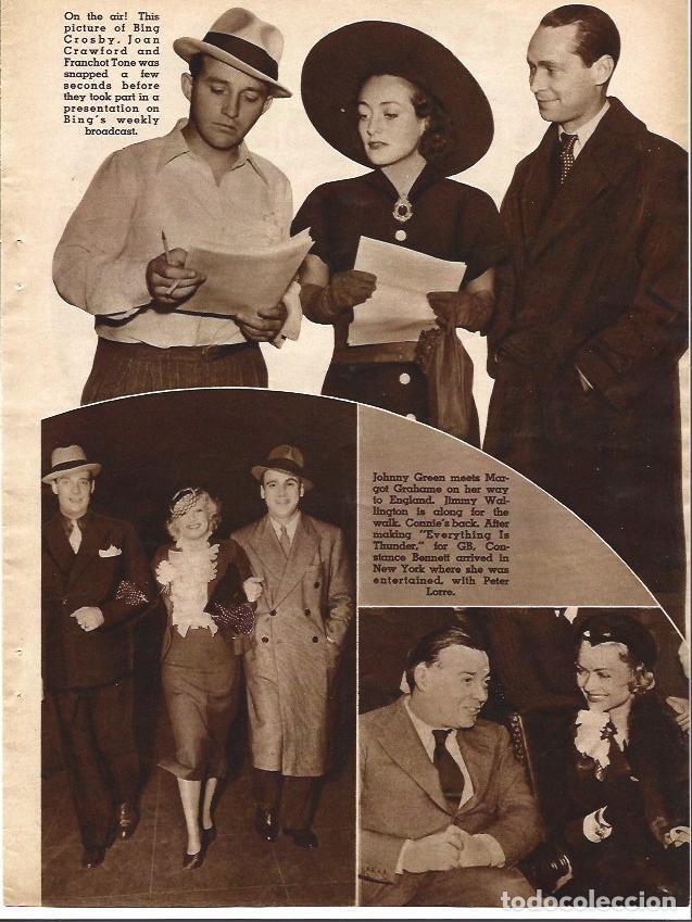 Otros art&iacute;culos de coleccionismo en papel: LAMINA 32052: Joan Crawford y Franchot Tone preparando un guion - VVAA