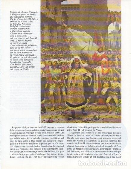 Otros art&iacute;culos de coleccionismo en papel: LAMINA V14689: Carles d'Arago entrant triomfant a Barcelona per R. Tusquets i Maigmon - Varios