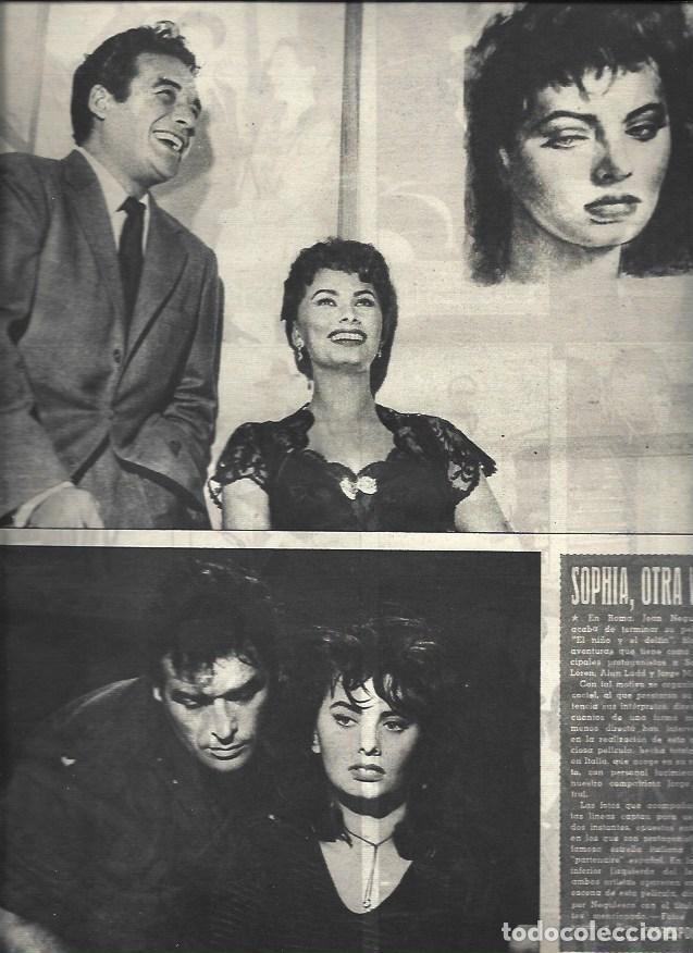 Otros art&iacute;culos de coleccionismo en papel: LAMINA 32954: Sofia Loren en El ni&ntilde;o y el delfin - VVAA