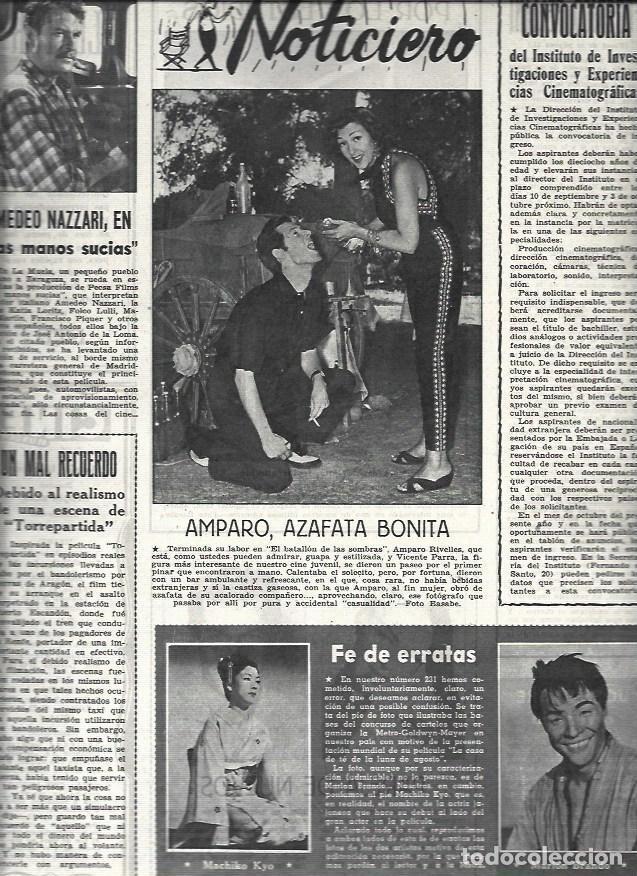 Otros art&iacute;culos de coleccionismo en papel: LAMINA 32705: Amparo Rivelles, Machiko Kyo y Marlon Brandon - VVAA