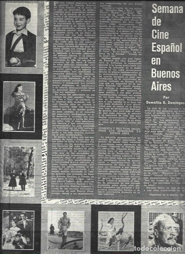 Paper Collecting Others: LAMINA 32730: Semana del cine espa&ntilde;ol en Buenos Aires - VVAA