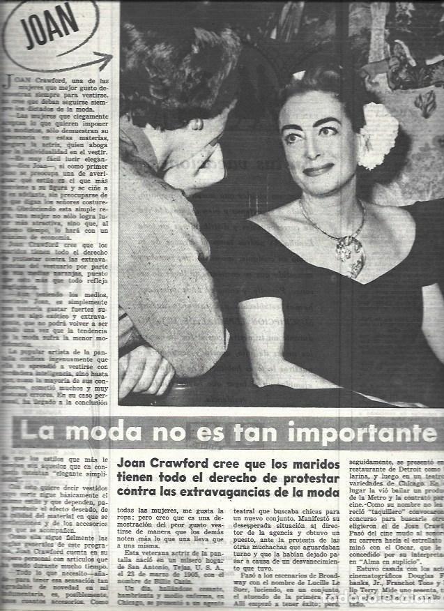 Otros art&iacute;culos de coleccionismo en papel: LAMINA 32623: Joan Crawford - VVAA