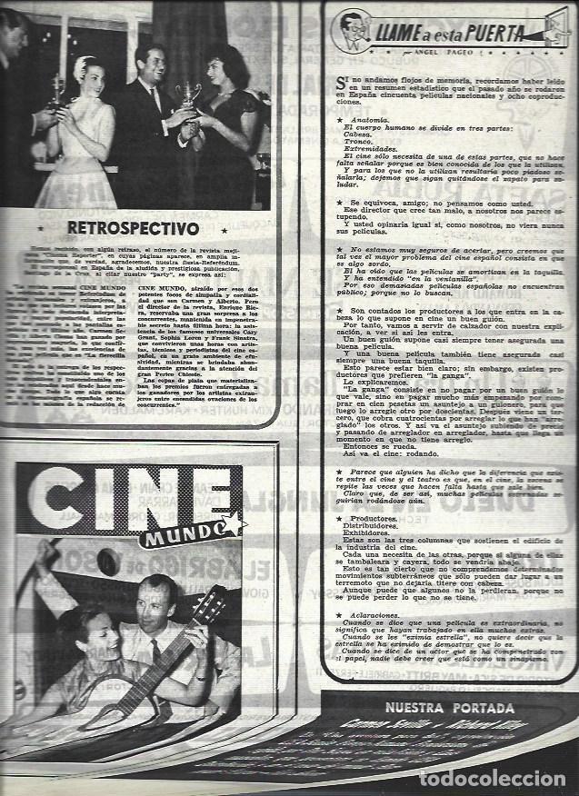 Outros artigos de papel: LAMINA 32626: Carmen Sevilla y Sofia Loren recibiendo un premio - VVAA