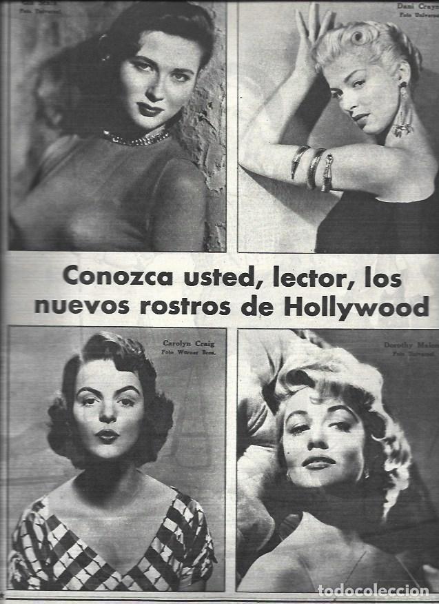 Otros art&iacute;culos de coleccionismo en papel: LAMINA 32660: Gia Scala, Carolyn Craig, Dani Crayne y Dorothy Malone - VVAA