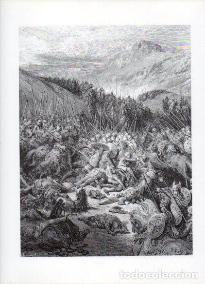 Otros art&iacute;culos de coleccionismo en papel: LAMINA V16128: Las Cruzadas. Ilustracion de Gustavo Dore. Modelo 244