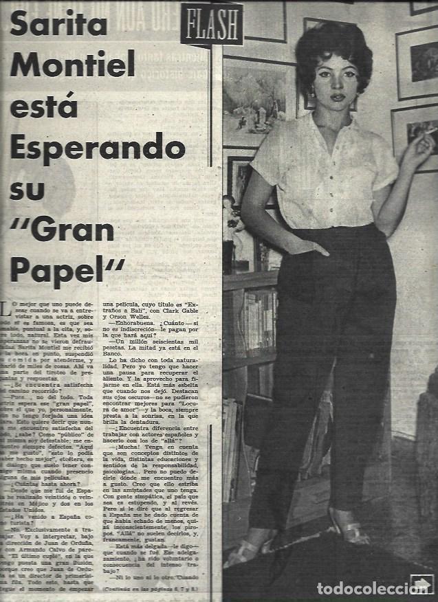 Otros art&iacute;culos de coleccionismo en papel: LAMINA 32811: Sara Montiel - VVAA