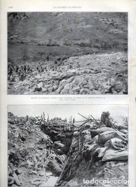 Otros art&iacute;culos de coleccionismo en papel: LAMINA V20867: Batallon de infanteria italiana en la region de Pietrarossa - Augusto Riera