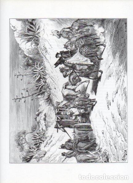 Otros art&iacute;culos de coleccionismo en papel: LAMINA V15922: Don Quijote de la Mancha. Ilustracion de Gustavo Dore. Modelo 038