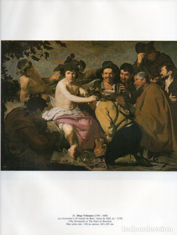 Otros art&iacute;culos de coleccionismo en papel: LAMINA V15819: Los borrachos o El triunfo de Baco por Velazquez - Varios