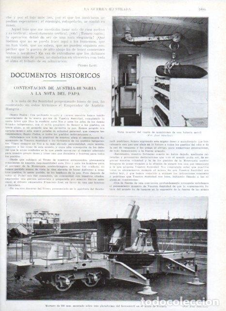 Otros art&iacute;culos de coleccionismo en papel: LAMINA V20621: Mortero sobre una plataforma de ferrocarril - Augusto Riera