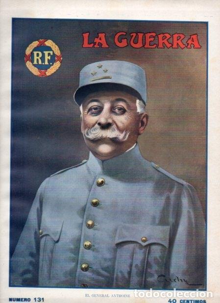 Altri oggetti di carta: LAMINA V20741: General Anthoine - Augusto Riera