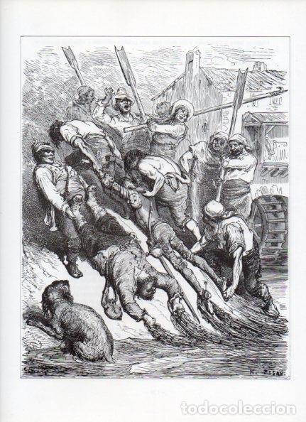 Otros art&iacute;culos de coleccionismo en papel: LAMINA V15948: Don Quijote de la Mancha. Ilustracion de Gustavo Dore. Modelo 064