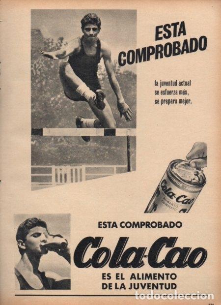 Otros art&iacute;culos de coleccionismo en papel: LAMINA V21515: Publicidad Cola-Cao - Varios