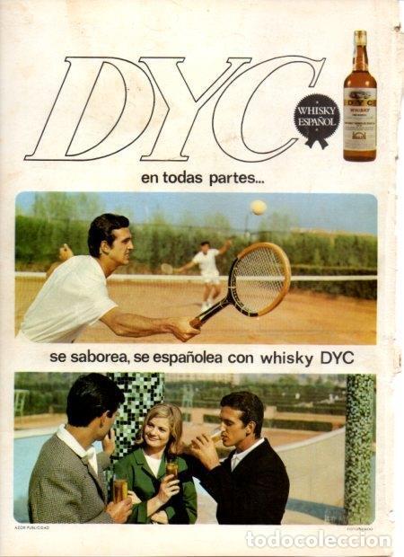 Otros art&iacute;culos de coleccionismo en papel: LAMINA V21132: Publicidad whisky espa&ntilde;ol Dyc - Varios