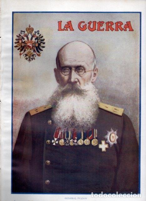 Sammelleidenschaft Andere Papierartikel: LAMINA V22358: General Ivanov - Augusto Riera