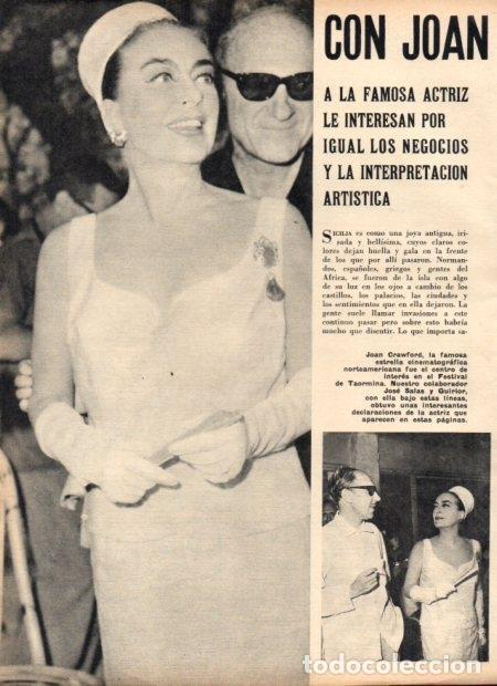 Otros art&iacute;culos de coleccionismo en papel: LAMINA V21959: Joan Crawford y Jose Salas y Guirior - Varios