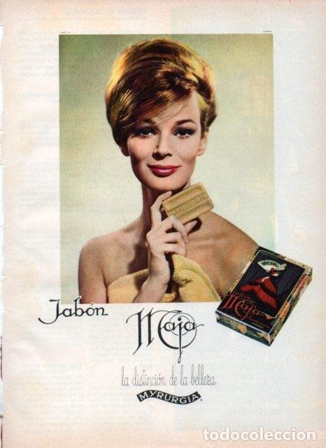 Otros art&iacute;culos de coleccionismo en papel: LAMINA V17573: Publicidad Jabon Maja de Myrurgia - VVAA