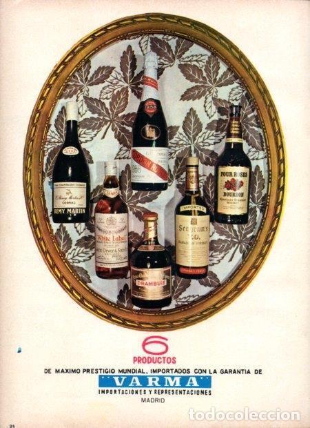 Altri oggetti di carta: LAMINA V22116: Publicidad 6 productos Varma - Varios