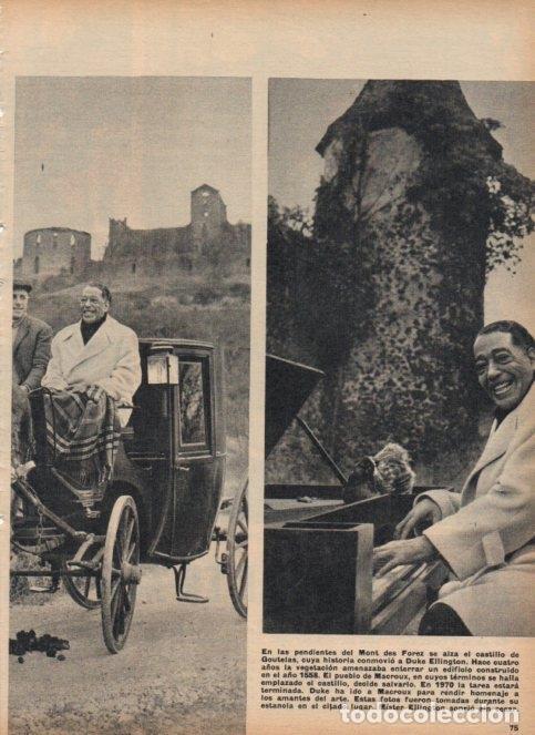 Otros art&iacute;culos de coleccionismo en papel: LAMINA V16918: Duke Ellington en el castillo Goutelas, Francia - VVAA
