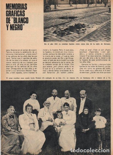 Otros art&iacute;culos de coleccionismo en papel: LAMINA V16972: Leon Tolstoi junto a su familia - VVAA