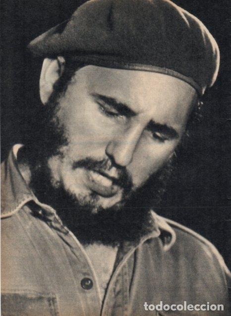 Otros art&iacute;culos de coleccionismo en papel: LAMINA V17149: Fidel Castro primer plano - VVAA
